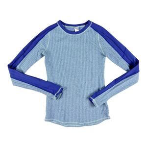 Ivivva Herringbone Blue Long Sleeve Long Sleeve Top 12